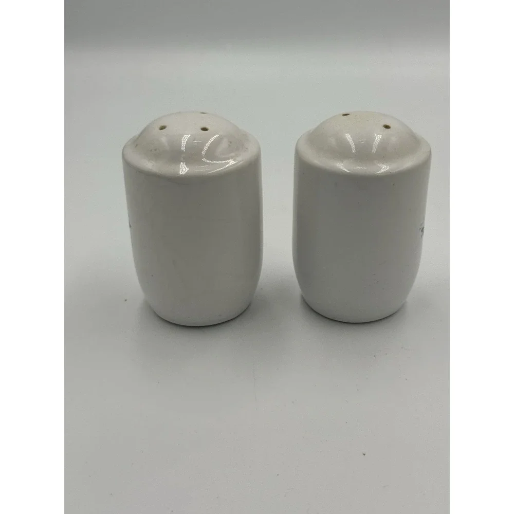 Vintage Jay Imports Blue Rose Pattern Salt & Pepper Shakers